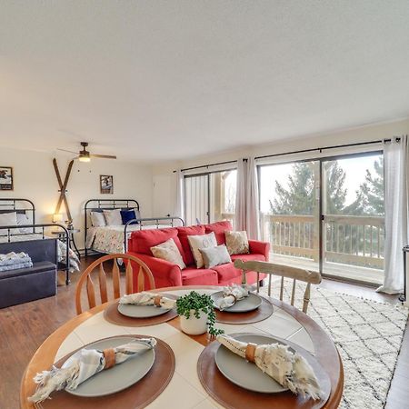 Beech Mountain Studio With Balcony Less Than 1 Mi To Skiing! Luaran gambar