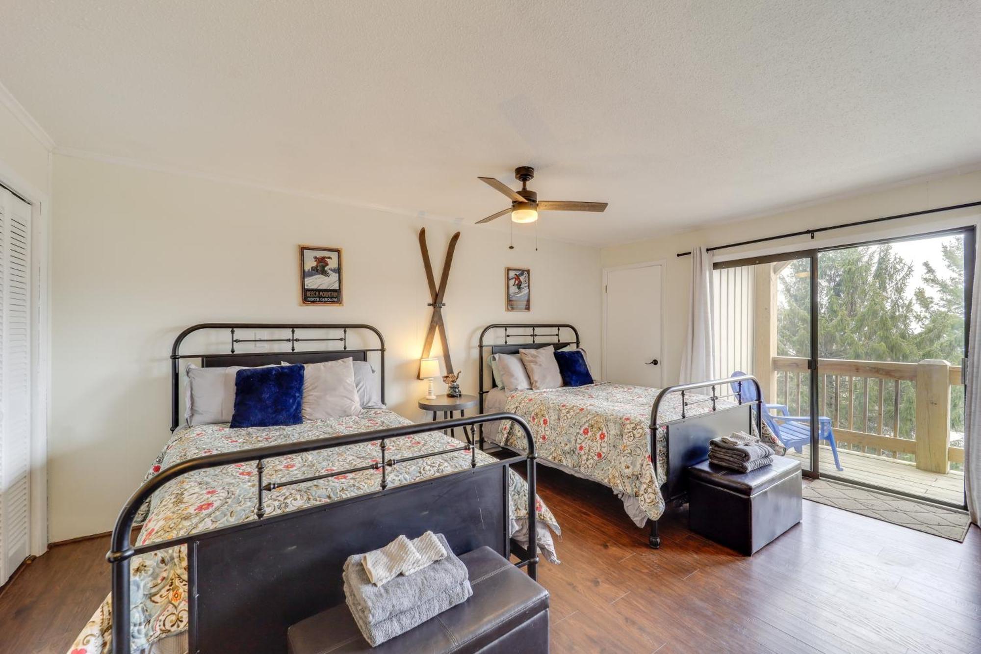 Beech Mountain Studio With Balcony Less Than 1 Mi To Skiing! Luaran gambar