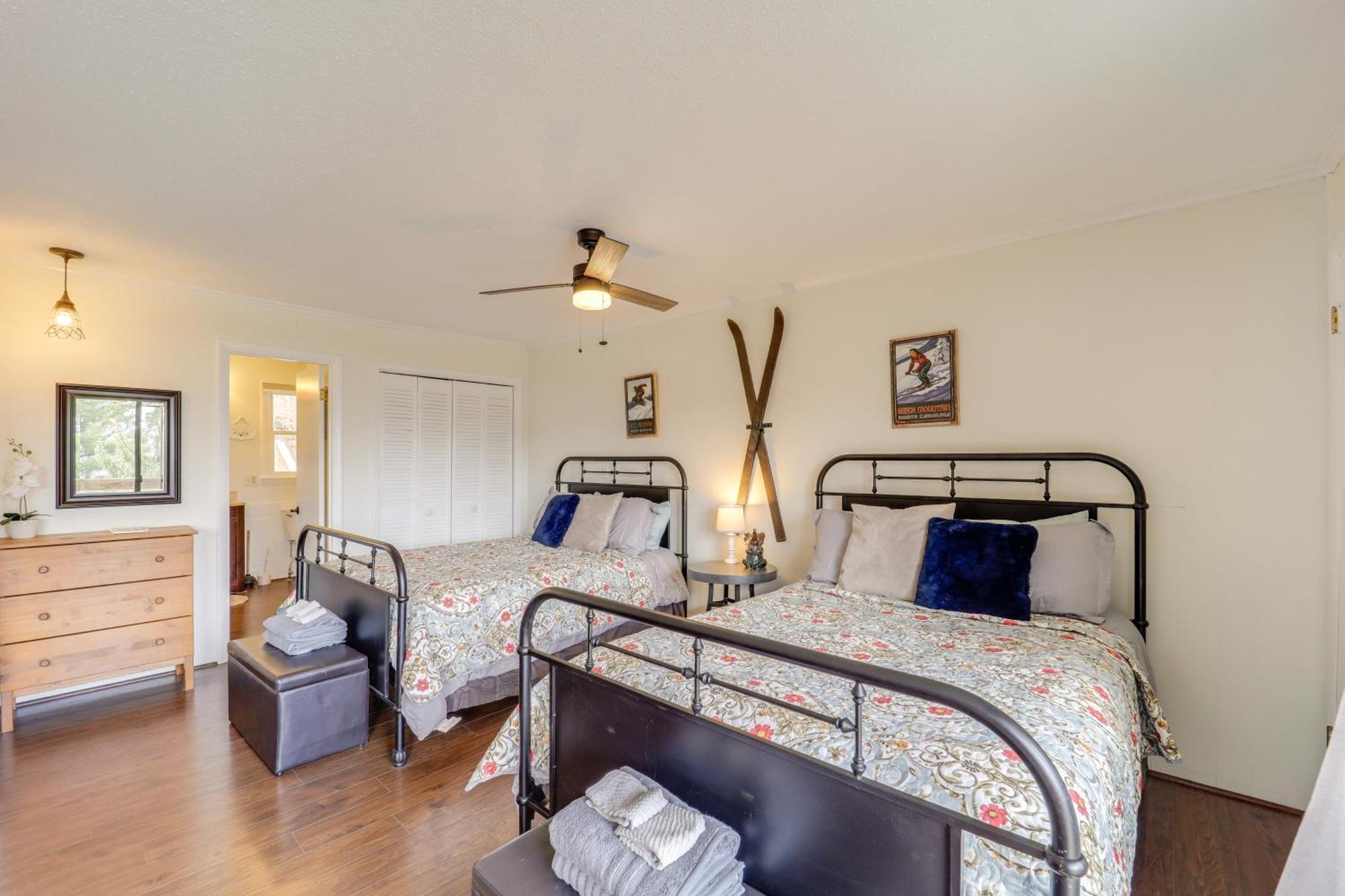 Beech Mountain Studio With Balcony Less Than 1 Mi To Skiing! Luaran gambar